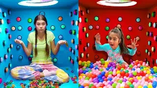 Nastya Miya ve Artem - Çocuklar için en iyi zorlukların toplanması