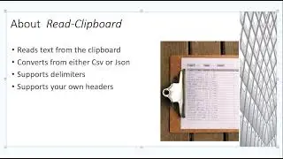 New PowerShell Function - Read-Clipboard