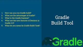 Gradle Interview Questions | Part 6