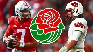 #10 Utah vs #7 Ohio State (2021) Rose Bowl Game Highlights