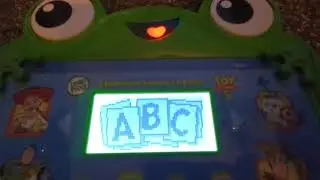 LeapFrog Toy Story 5 Explore & Learn Lilypad Startup & Shutdown Screen