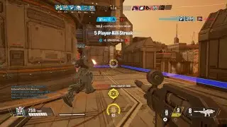 GUNDAM EVOLUTION gameplay and 5 kill streak trophy earned extremely fast