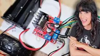 L298N Motor Driver: Control 2 DC Motors with Arduino