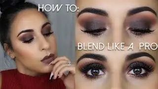 How To Blend Your Eyeshadow Like a Pro | Smokey Eye