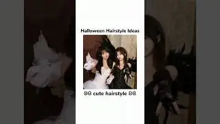 Easy Halloween Hairstyle Ideas || cute hairstyles for halloween 🎃 #halloween #halloweenhairstyle