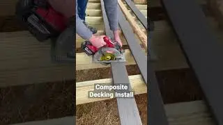Composite Decking Install