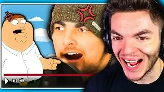 YouTuber Argues With Family Guy Characters!