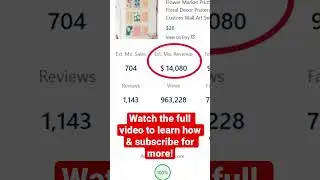 Earn 19k Per Month By Selling AI Art on Etsy?