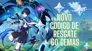 [24/05] Novo Código de Resgate (60 Gemas Grátis)  - Genshin Impact -