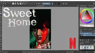Netflix Sweet Home - Cha Hyun-Su Digital Art on Krita
