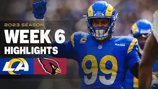 Highlights: Ram Top Plays vs. Cardinals | Cooper Kupp's 1st TD of 2023, Aaron Donald's Sack & More
