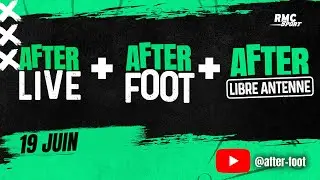 AFTER LIVE avec N.VILAS, AFTER FOOT avec N.JAMAIN, LIBRE ANTENNE avec N.VILAS et H.LOUSSAIEF