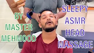 Sleepy ASMR Indian Barber Head Massage By Master Mehmood (Saurabh)