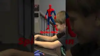 Spider-Man is inside my house!