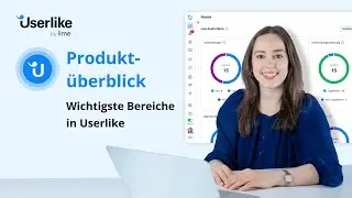 Produkt-Intro: Die wichtigsten Bereiche für Ihren Start mit Userlike