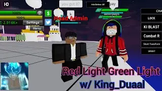 Dragon Blox GT: Red Light Green Light with the Head Admin