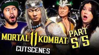 MORTAL KOMBAT 11 Ultimate Full Cutscenes ( Part 5 ) REACTION! | MK11