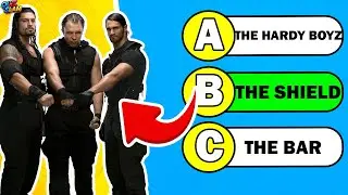 CAN YOU GUESS ALL THE WWE TAG TEAM NAMES?? | WWE QUIZ TRIVIA 2025