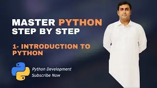 1- Introduction To Python | Python Tutorials For Beginners (Full Course) in (Urdu/Hindi) | 2023-2024