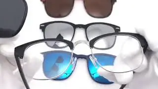 showcase magnetic clip on set