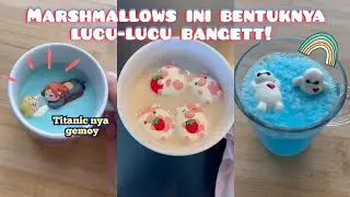 Marshmallow lucu dengan bentuk yang unik, kalian suka yang mana? | Kreasi marshmallow