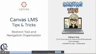 Canvas Tips - Redirect Tool and Navigation
