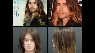 Jared Leto Beachy Waves Ombre Hair Tutorial