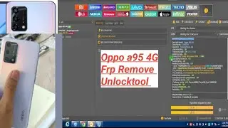Oppo a95 4G frp lock remove unlocktool preloader port #oppoa95unlocktool