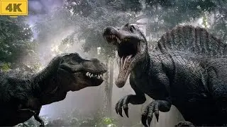 King of the Dinosaurs | Tyrannosaurus T-Rex VS. Spinosaurus | Jurassic Park 3 #spinosaurusvstrex