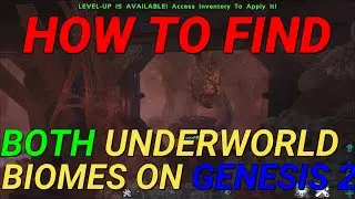 How To Get Into BOTH Underworld Biomes In Genesis 2! - ARK SURVIVAL EVOLVED 2021