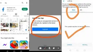 lite facebook unsupported solution working tricks #wowtechofficial #facebook problem #tips