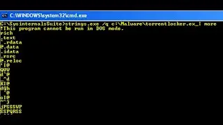 COMPUTER FORENSICS : HOW TO USE STRINGS IN MALWARE ANALYSIS
