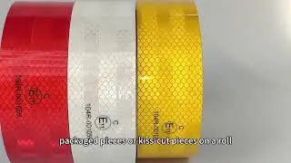 0.45mm Thickness High Reflective Vehicle Marking Tape For Enhanced Safety
