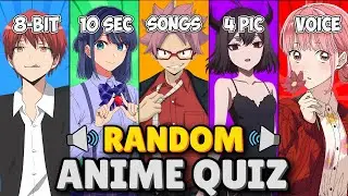 🎶 ANIME RANDOM QUIZ 🤯 Guess, Choose & Survive It All!