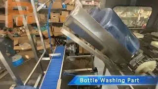 300BPH 5 gallon filling water line