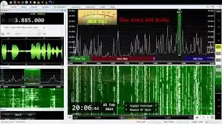 The 2024 AM Rally 3885 kHz Saturday night 8PM-6AM EST 02/03-04/2024