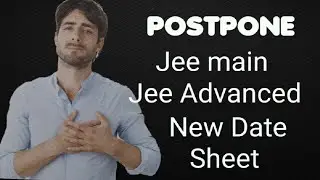 Breaking news 😅 Finally Jee main Postpone ho gya || Jee Advanced Postpone New Date #shorts #ytshorts
