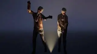 TEST 12 UE4 Zombies Composition testing by retarget, shaders, lights, sounds