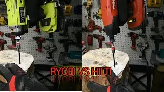 HILTI vs Ryobi Impact Drivers