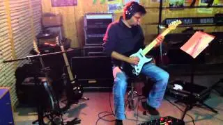Zenit guitar recording session, December 2011