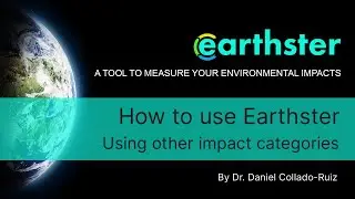 How to view other impact categories in Earthster
