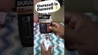 Duracell is Duracell 🔥 #shortsfeed #duracell #battrey #trending #youtubeshorts #viralvideo #viral