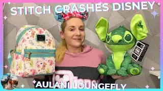 DISNEY UNBOXING! November Tinkerbell Stitch Crashes Disney NuiMO Aulani Duffy Loungefly Backpack