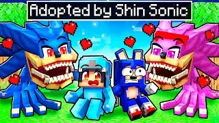 Adopted by a SHIN SONIC FAMILY in Minecraft!