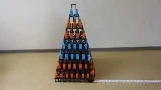 3D Speed Pyramid - 1500 Dominoes
