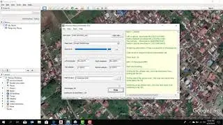 Cara download RASTER dari google menggunakan Universal Map Downloader