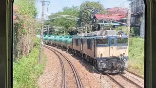 中央西線前面展望　木曽福島→宮ノ越・日出塩→塩尻　＜Cabview Japanrail Chuo  Line KisoFukushima→Miyanokoshi・Hiseshio→ Shiojiri＞