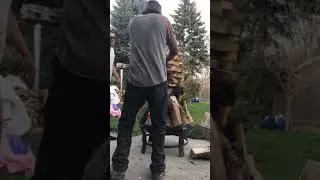 Playing fire Jenga