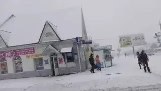 Рогачев 14 февраля...  наконец зима.