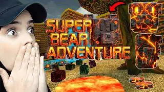 SUPER BEAR LAVA MODE! NOW EVERYTHING IS COVERED IN LAVA! 🔥😱
